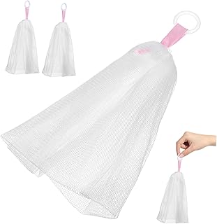 3pcs Net for Facial Cleanser Soap Saver Sturd...