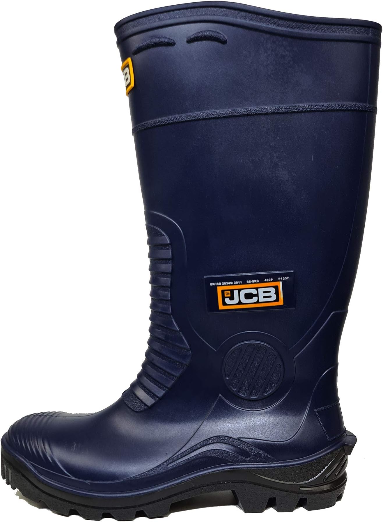 JCB Hydromaster Safety Wellington Boots Navy Blue