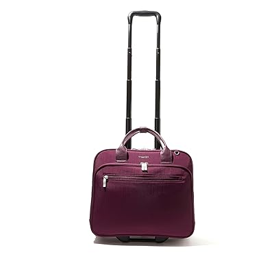 Baggallini 2 Wheel Tote Bags Mulberry, Nylon/Polyester
