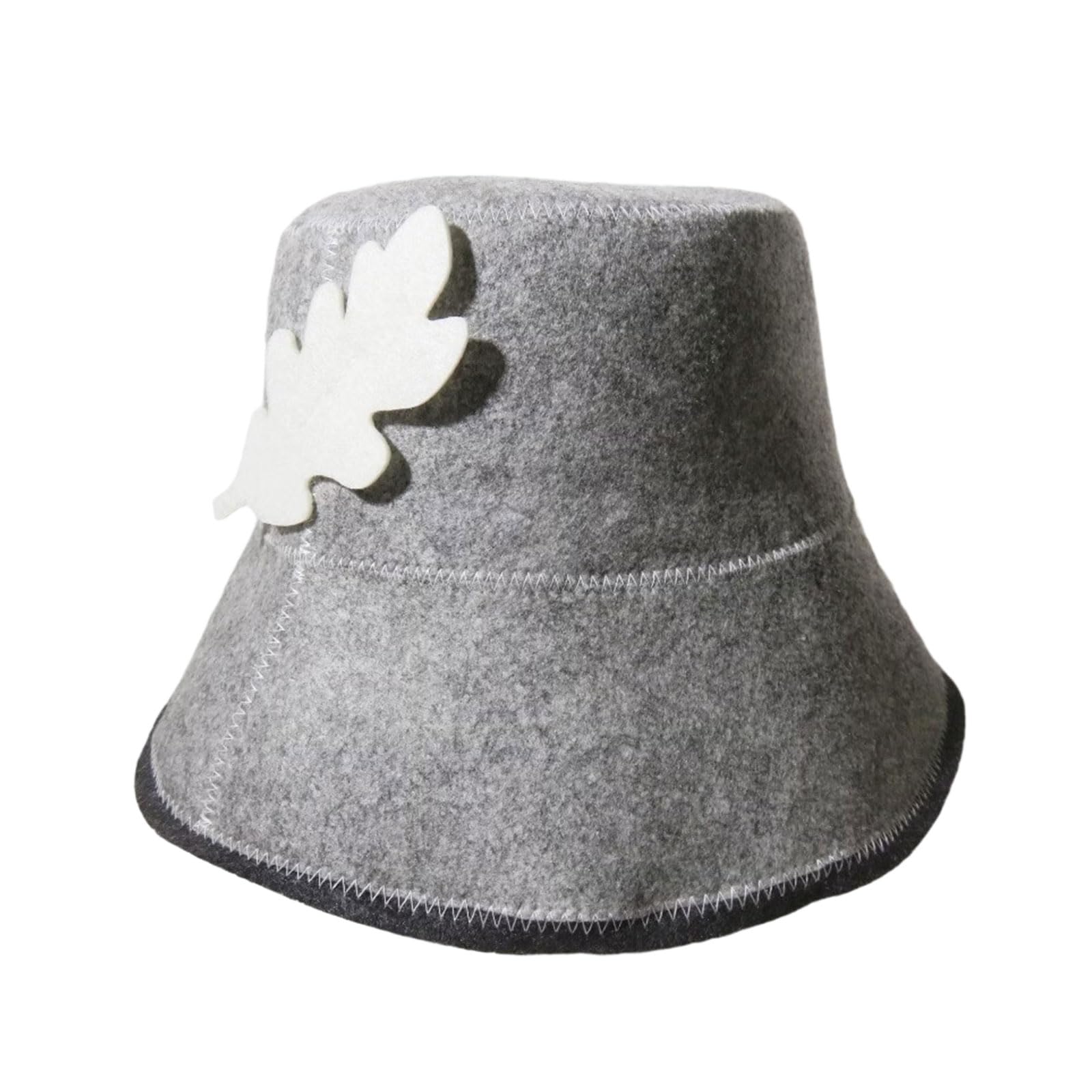 Zxfdsfdbnm C Natural Wool Felted Hat For Heat Insulation And Head Omfortable During Long Steams Bath Wicking Omfortable Sauna Hat