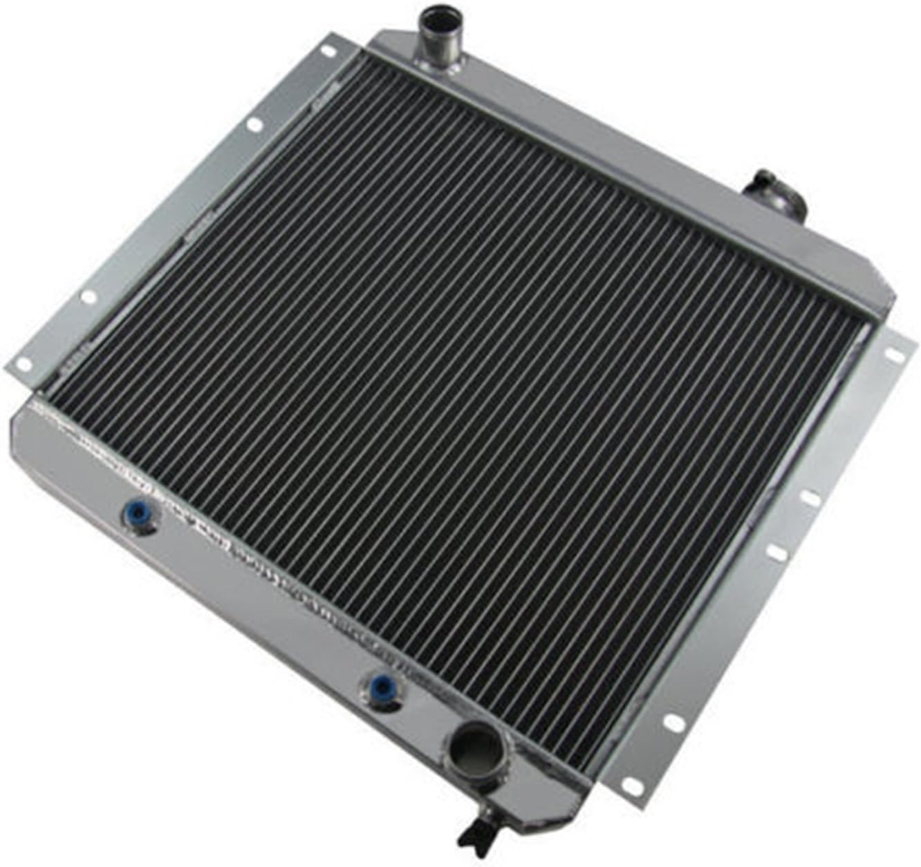 Primecooling 62MM 4 Row Core Aluminum Radiator for Toyota Land Cruiser FJ40 FJ45 MT 1960-1984