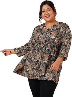 angoori fashion Women Paisley Printed Top|Printed Print top|Casual top (S to 7XL)-picture-21