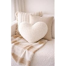 Jaju Baby Teddy Kalp Yast k, Bebek  ocuk Odas  Dekoratif K rlent, Yumu ak Teddy Kuzu T y Kuma , Ekru