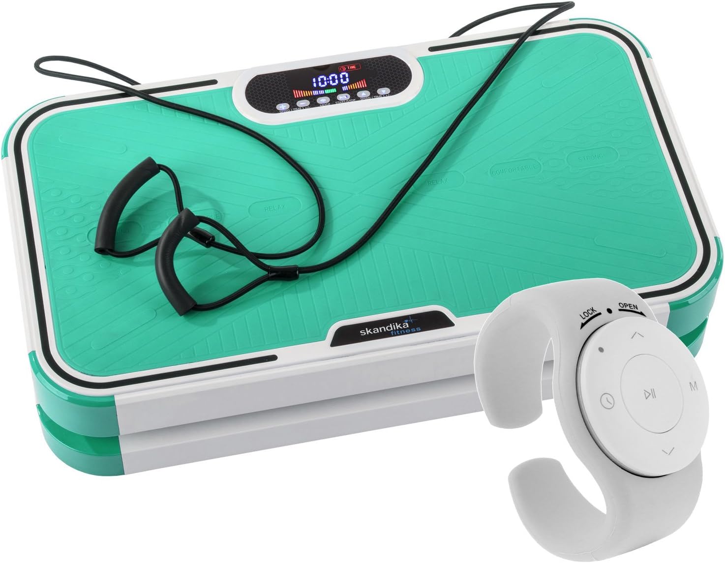 Skandika Vibration Plate 800 Design Vibration Trainer (Green)