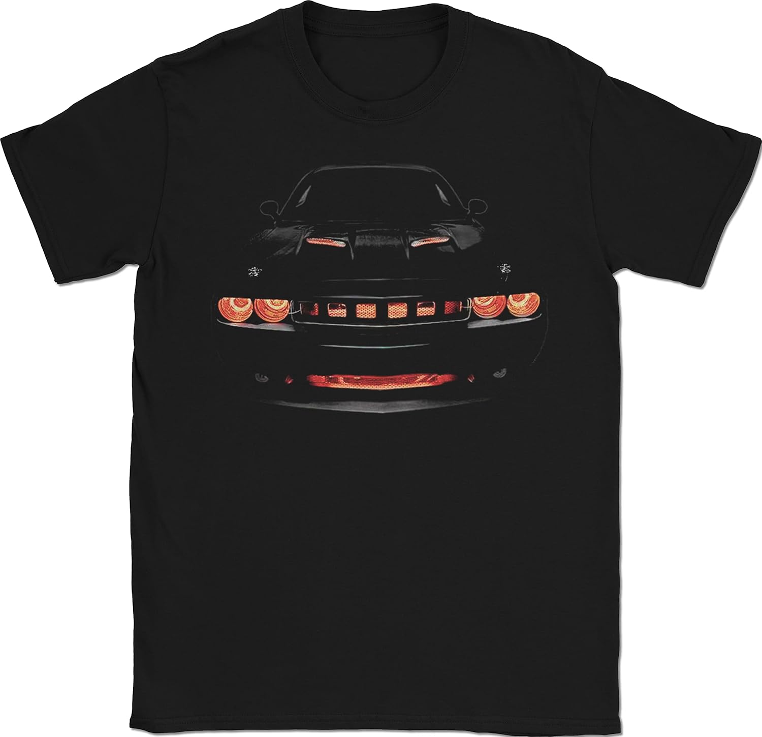 American Muscle Car Challenger Racing T-Shirt Retro Automobile