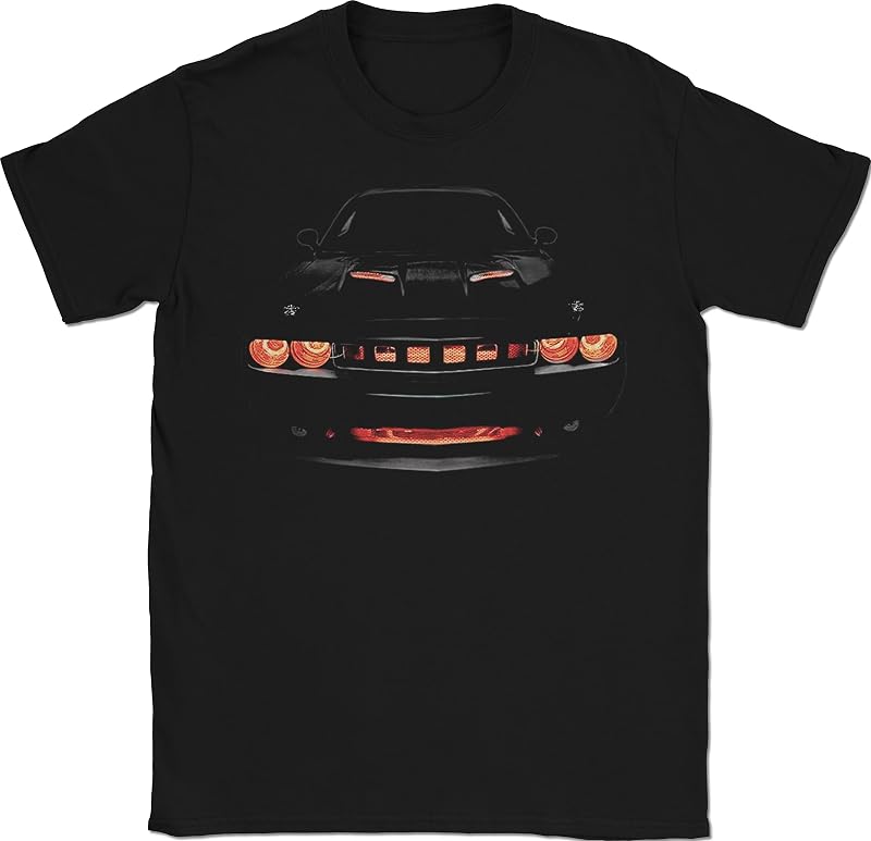 Camiseta de corrida muscle car americano com estampa V8 retrô preta Generic tamanho M