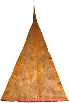 Cast Net for Fishing Semi-Finished Products 3/4 Inch to 1 Inch Mesh Hand Throw Fishing Net Height 13ft 14.5ft 16ft 18ft Fish Nets for Semi-Manufactured