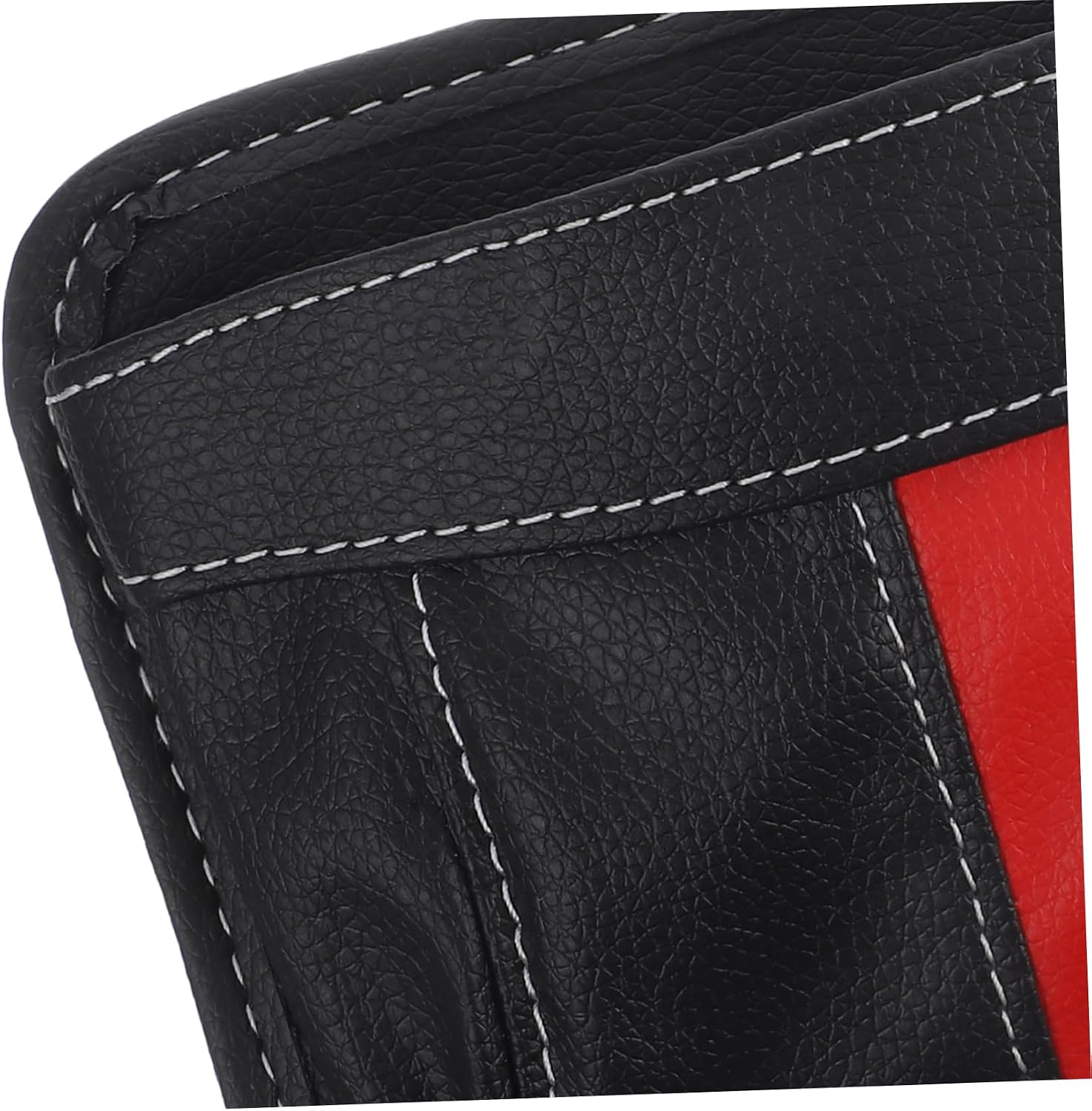 PU Car Seat Gap Storage Bag Sticky Leather Seat Organizer for Car Convenient Storage Solution for Mobile Phone Wallet and Glasses