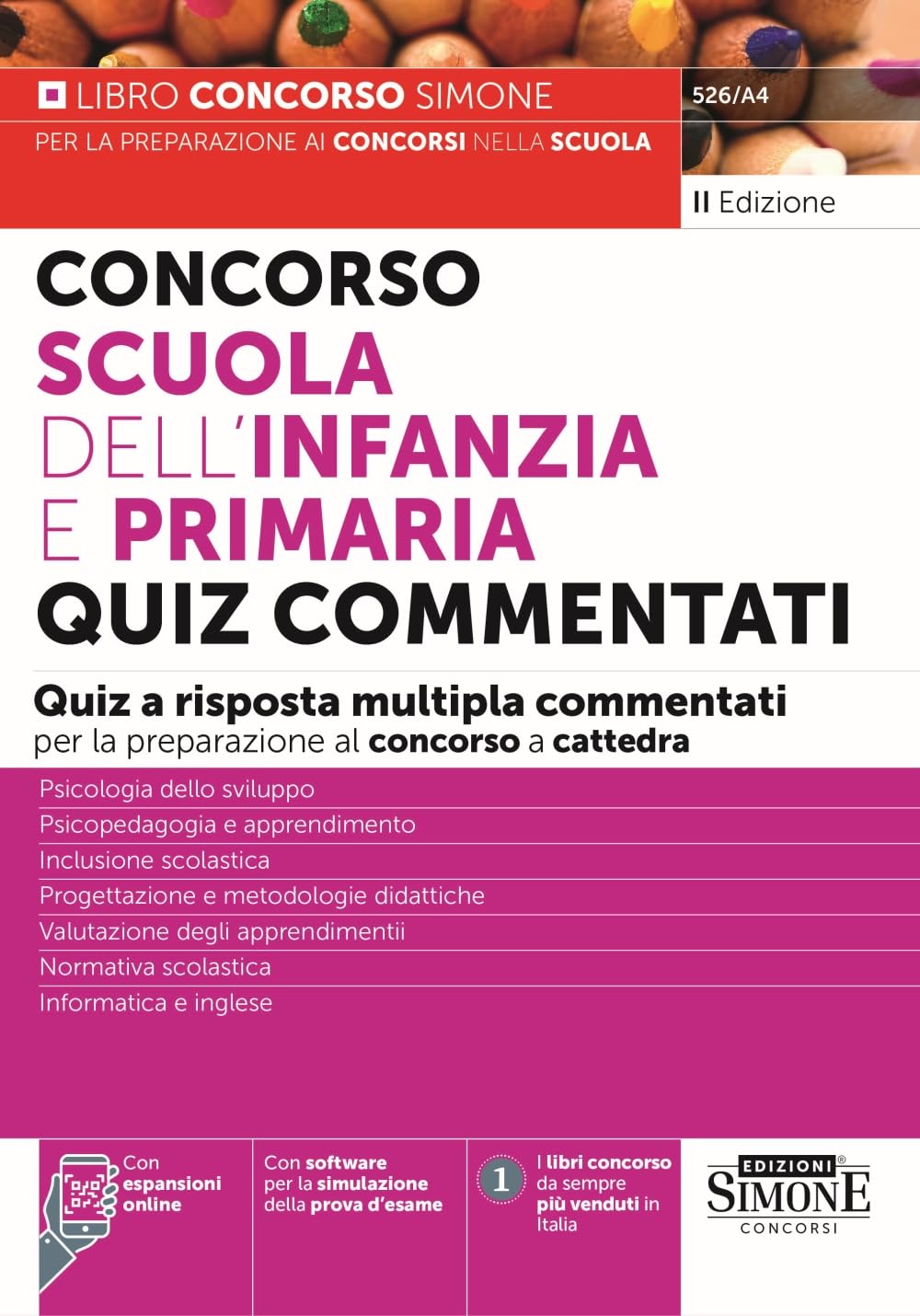 Concorso Scuola dell'Infanzia e Primaria Quiz Commentati - Quiz a risposta multipla commentati per la preparazione al concorso a cattedra - 4