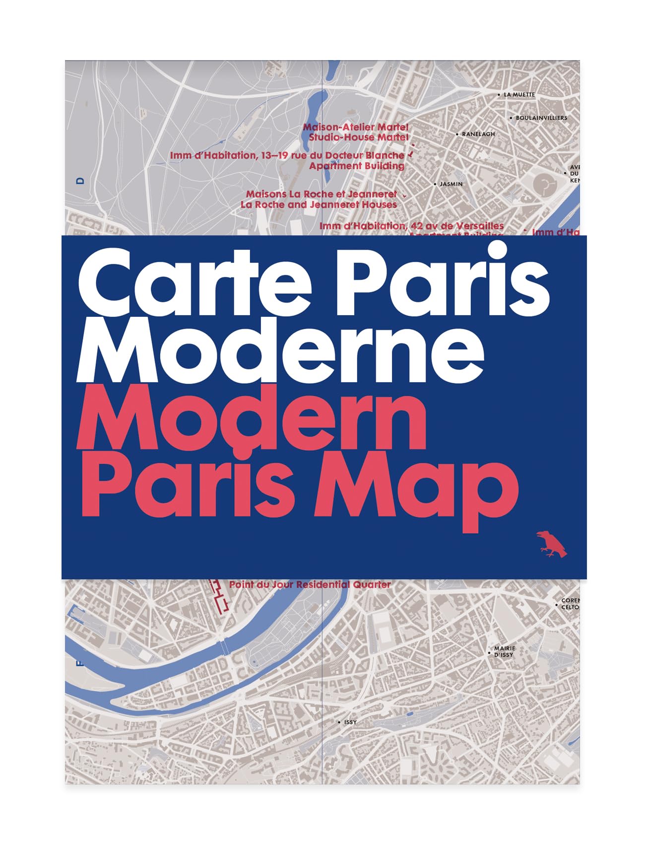 Modern Paris Map by Robin Wilson, Nigel Green, Blue Crow Media - 9781912018857