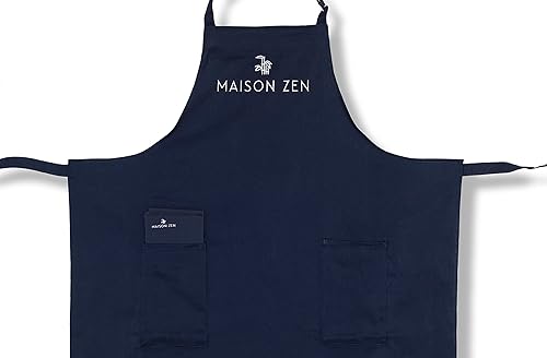 Miniatura 5 de Delantal de estilo nórdico para mujeres y hombres con toalla a juego, para chefs profesionales, peluquería, delantal y toalla