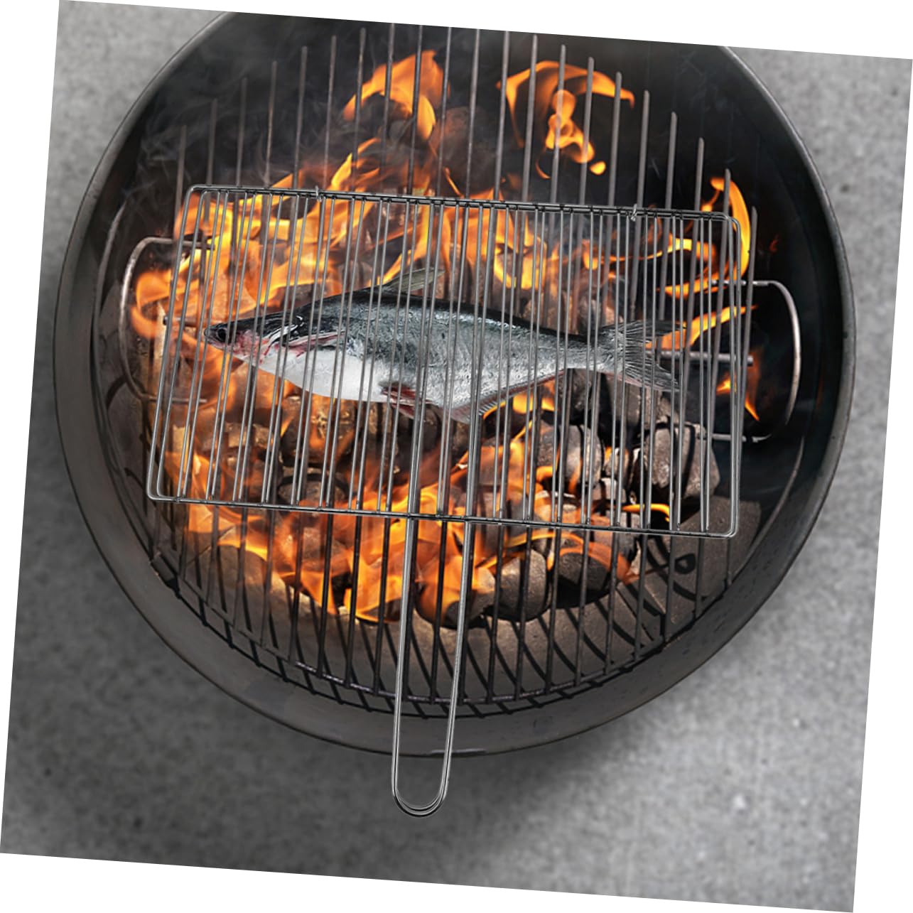 Abaodam Per Barbecue Con Portatile Da Per Carne e Verdure Facile Da Usare e Resistente Temperature