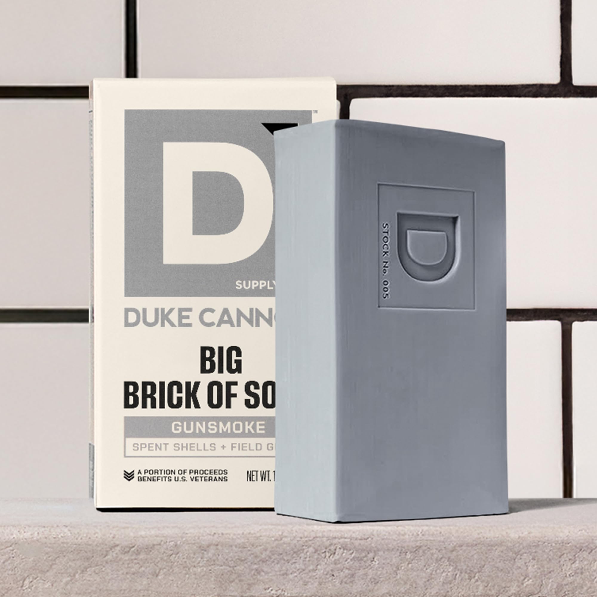 Duke Cannon Big Brick Soap Bars for Men, 10 oz 3 Pack