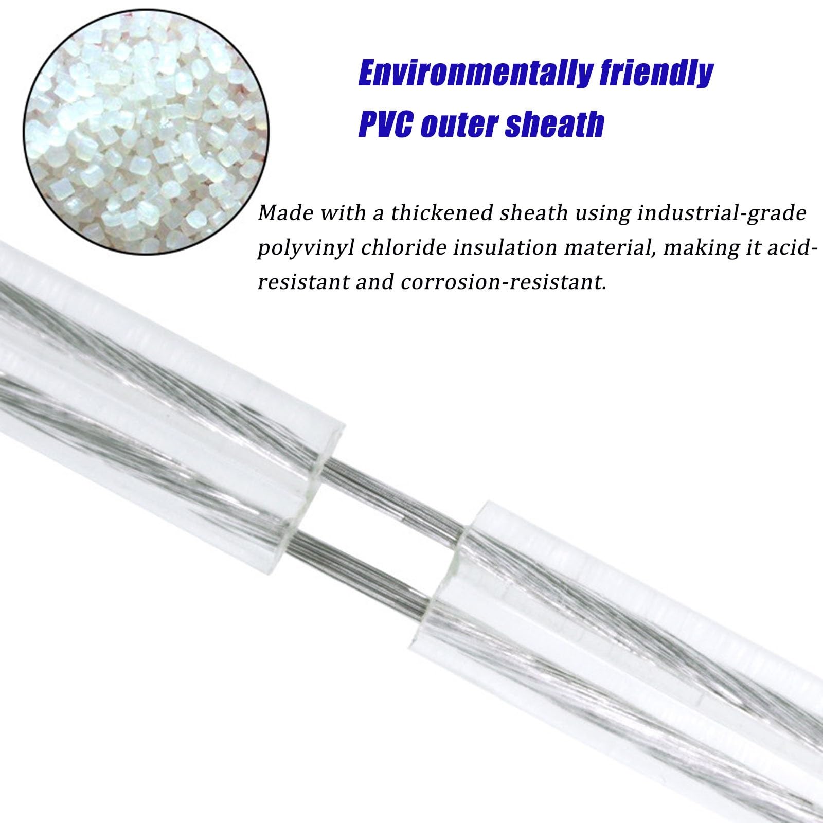Cable Para Altavoces 20/18/16/14 AWG Transparente 2 Conductores Cobre
