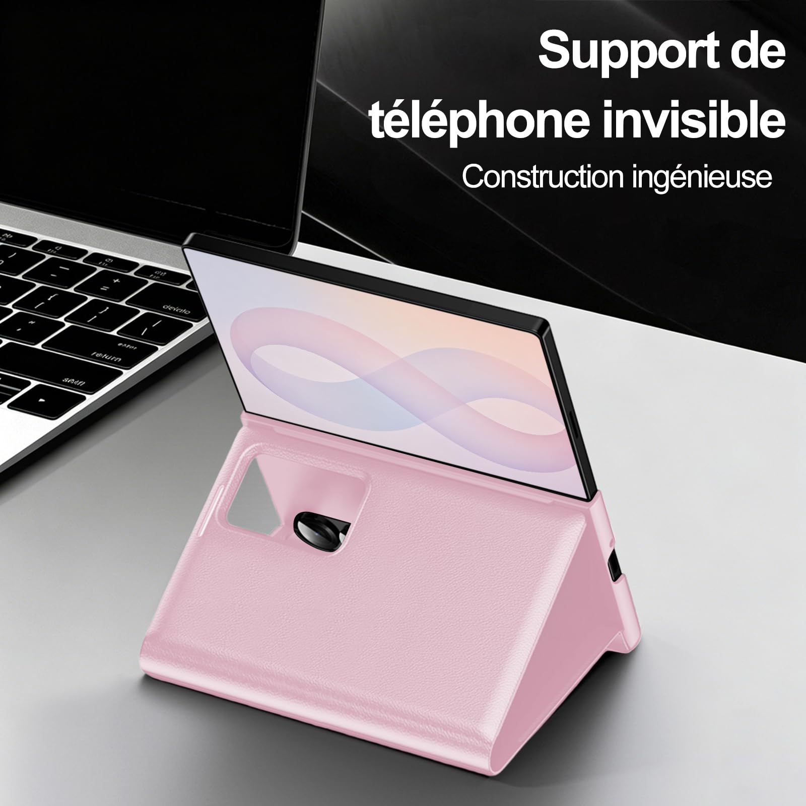 Cover per Samsung Galaxy Z Fold 8 Smart View con finestra intelligente