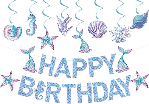 Vista 14 de Zwiebeco Decoración de fiesta de feliz cumpleaños, banderín, guirnalda de banderines, kit de abanico de papel para niños, Capitán América