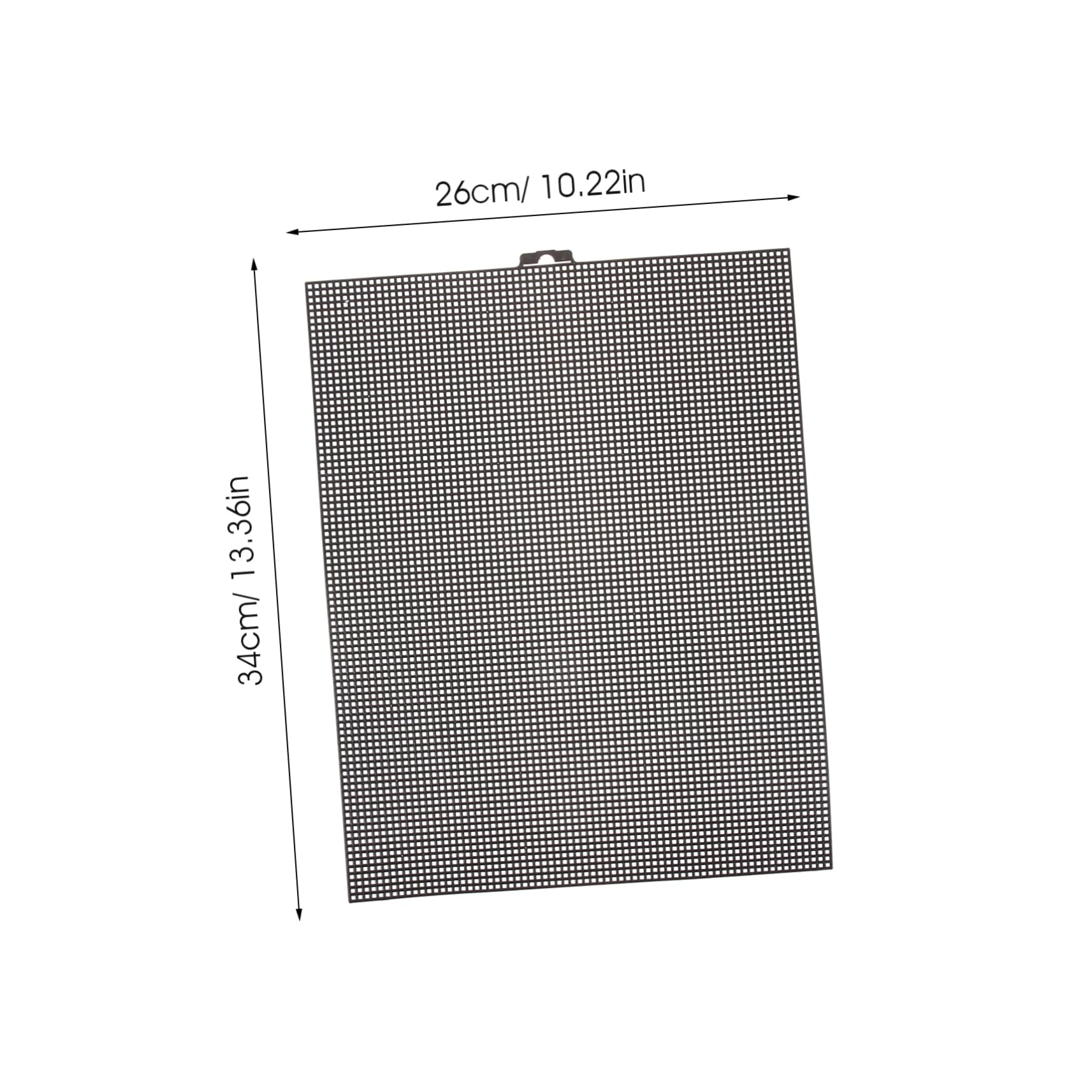 ARTIBETTER Embroidery Mat Set of 2 Cross Stitch Fabric Sheets Plastic Embroidery Fabric for Easy Thread Control