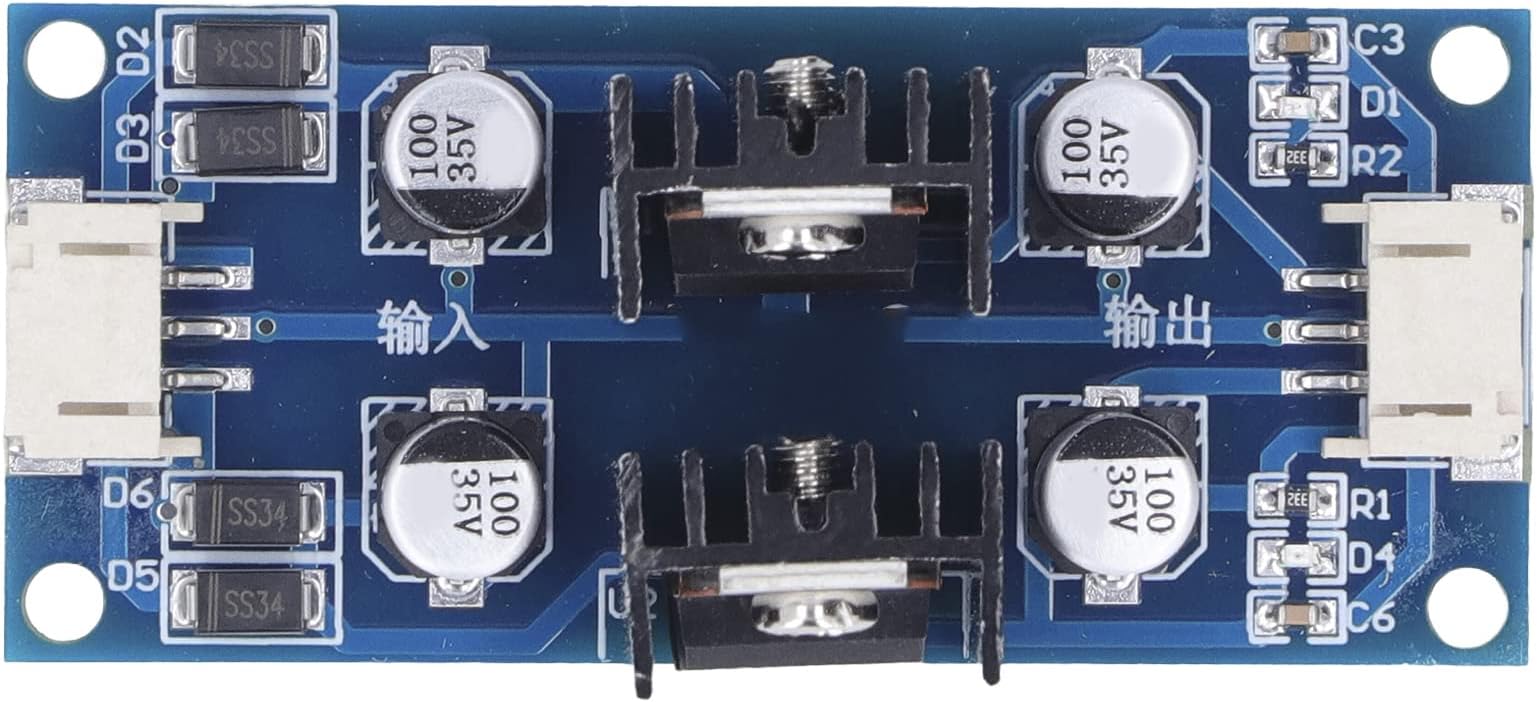 Marhynchus Voltage Stabilized Module PCB Dual Power, Low Noise, High Power Supply for Small Consumers (5V)