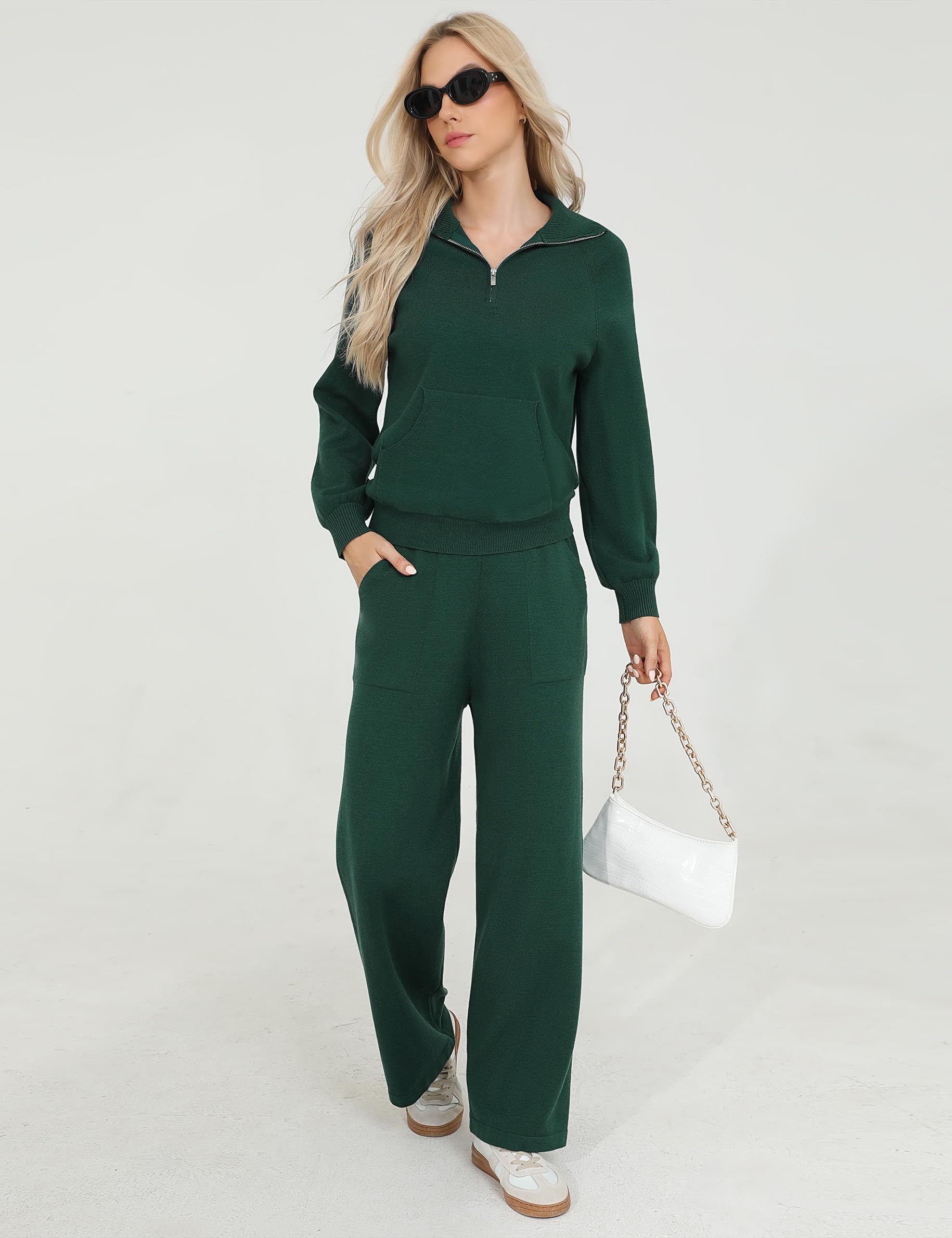 Totatuit Survêtement Femme Ensemble Jogging Tenues 2 pièces pour femmes | Manches Longues, Tenue Quotidienne, Facile à Associer, Style Polyvalent