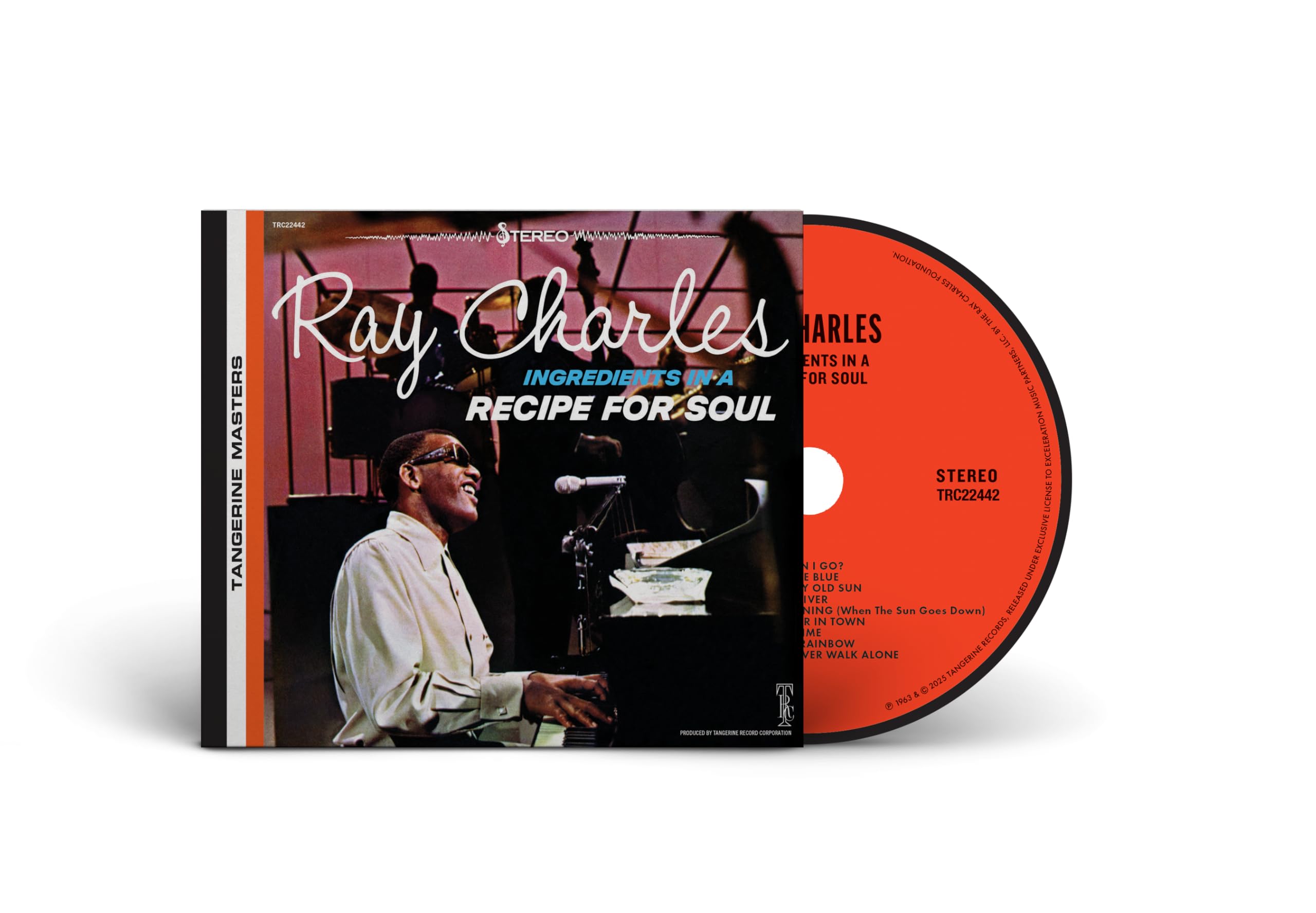 Ray Charles Ingredients In A Recipe For Soul CD New 708857224425