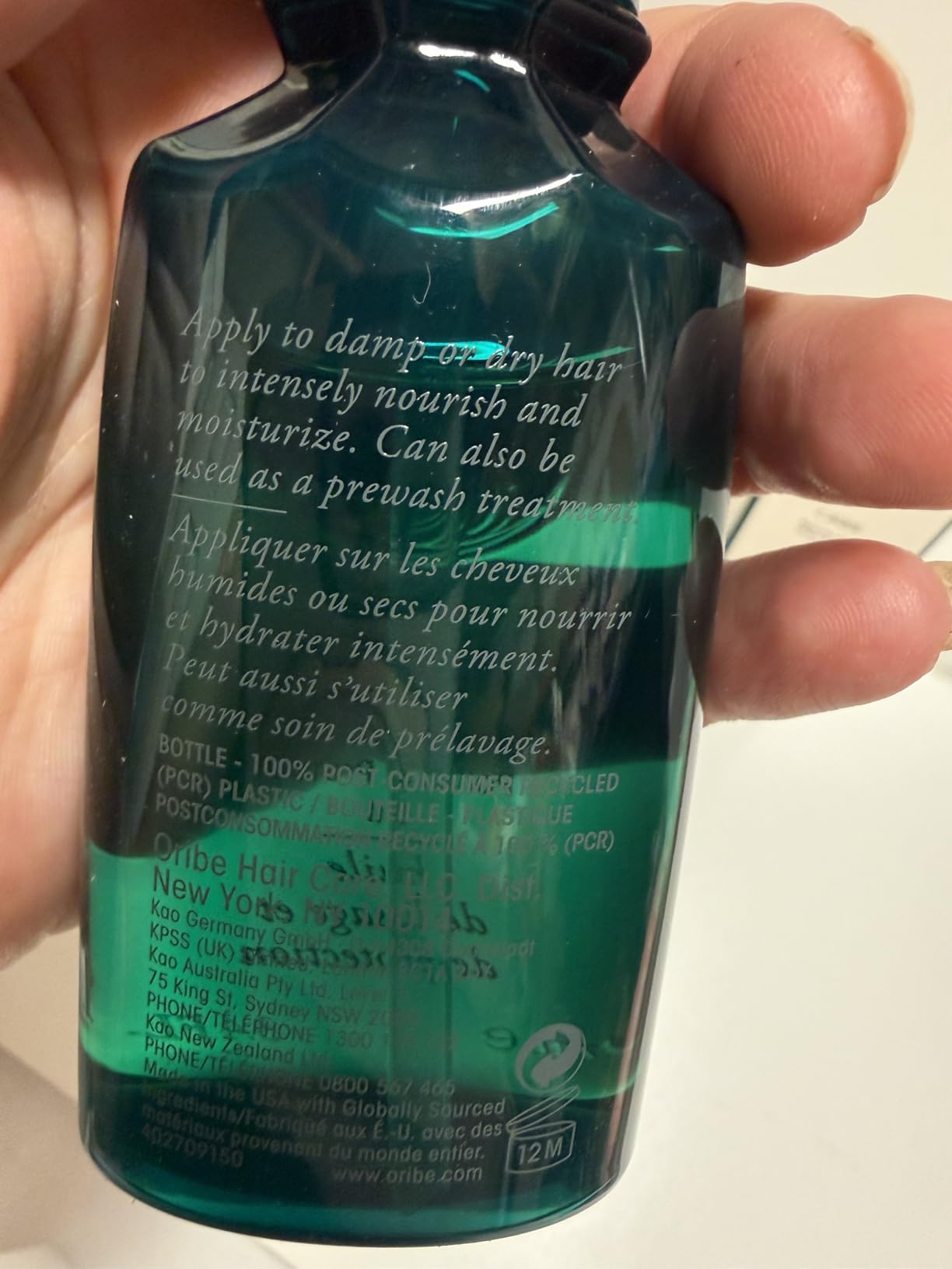Oribe Hair Care Oribe Eternal Curls Polish & Protect Oil - Nourishing Hair Oil Moisturizes & Smooths Wavy, Curly & Coily Hair - Reduces Frizz, Defines Curls & Prevents Damage - For All Curl Types - 3.4 oz