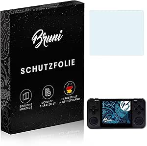 Bruni Protector De Pantalla Puede Usarse Con Anbernic RG505 Protector Film Transparente (2X