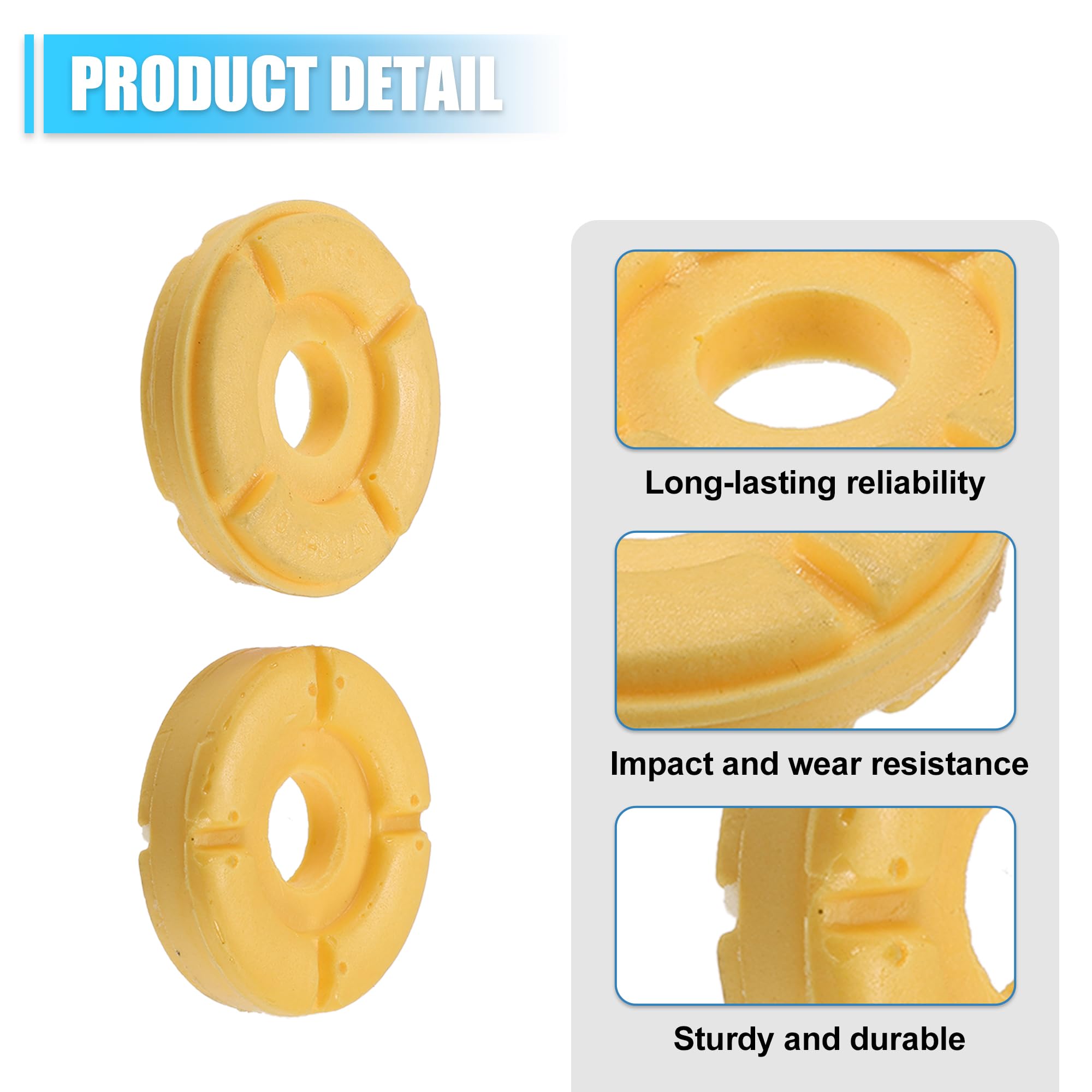 Amazon.com: X AUTOHAUX Strut Mount Support Upper and Lower Shock  