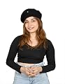 SOUL eTHICS Women's Premium Wool Blend French Artist Beret Cap - Stylish, Warm & Classic - Elegant Winter Beanie Hat for