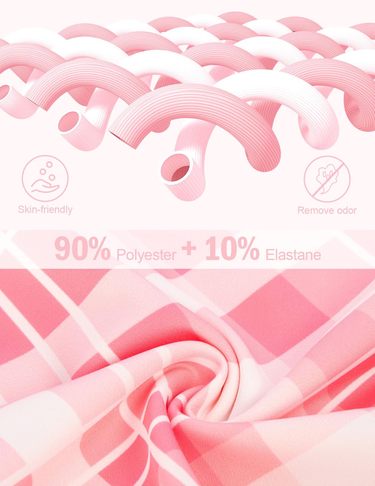 Womens Plus Size Long Sleeve Golf Shirts Plaid Athletic