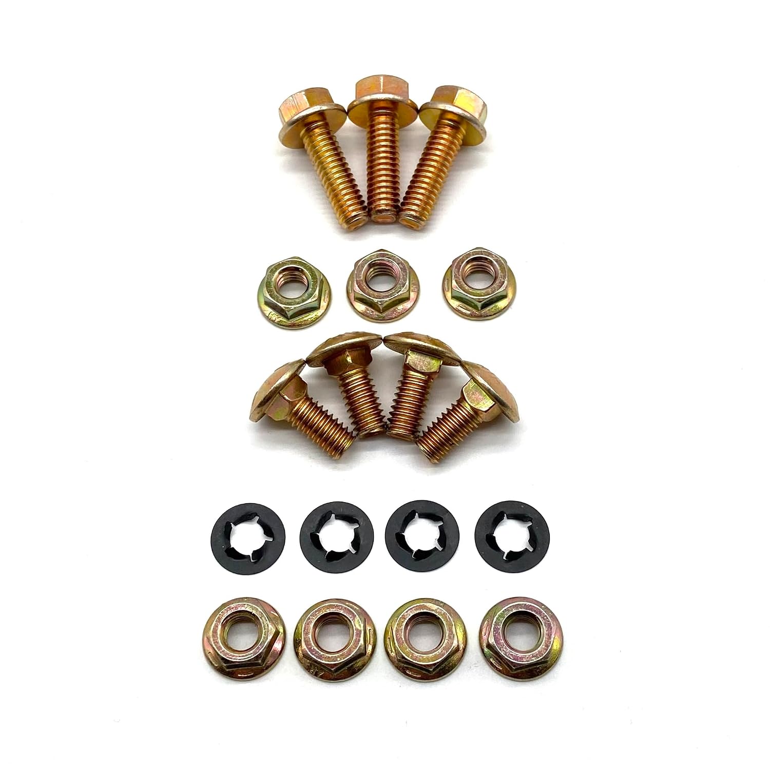 Region Offroad Gas Tank Skid Plate Bolts Compatible with Jeep Wrangler YJ CJ CJ5 CJ7 Scrambler 1976-1995