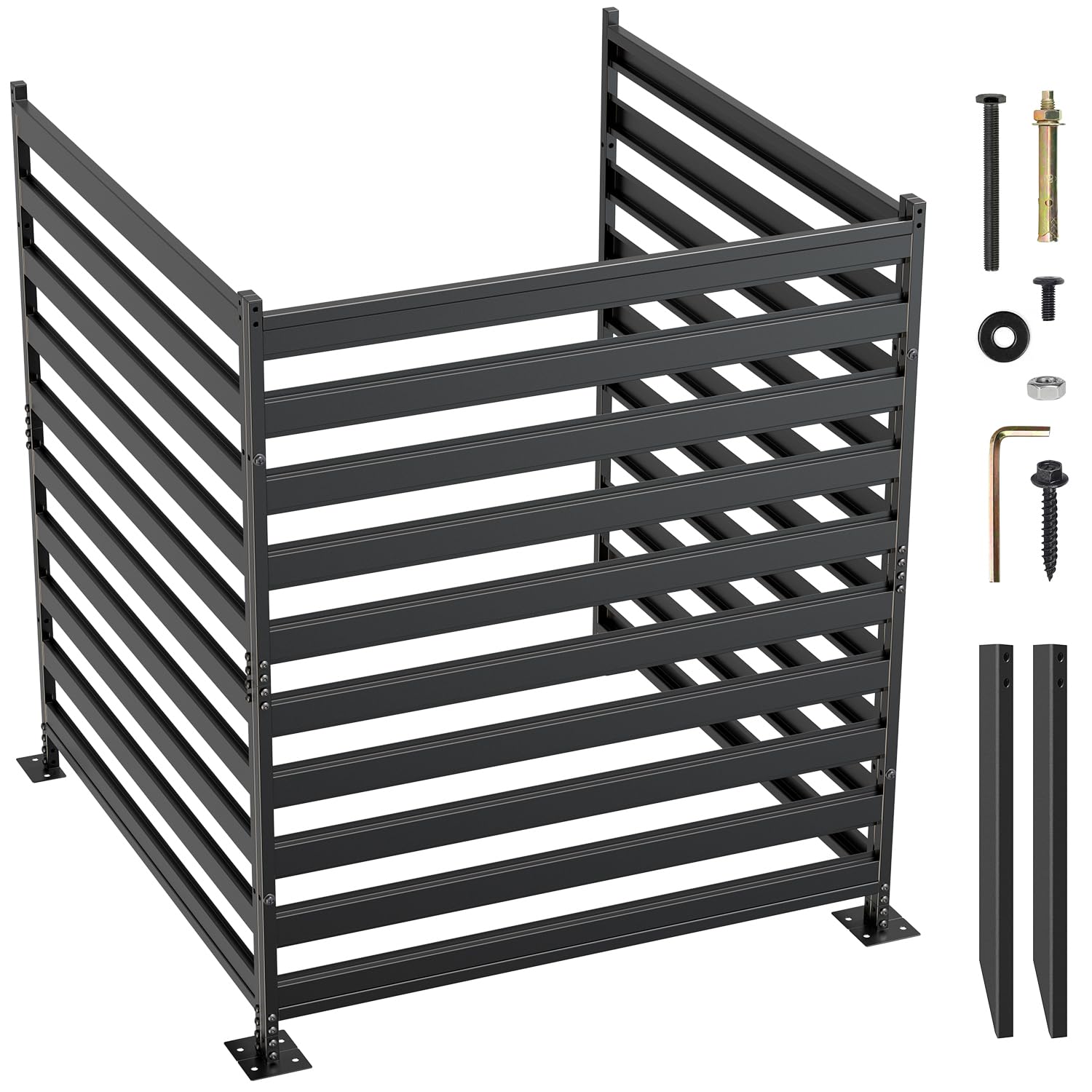 Photo 1 of TPHUC Air Conditioner Fence Screen - 3 Panels, 48" H x 48" W