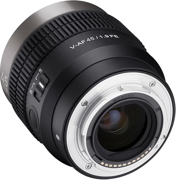 Rokinon 45mm T1.9 Full Frame Cine Auto Focus Lens for Sony E (CAF45-NEX)