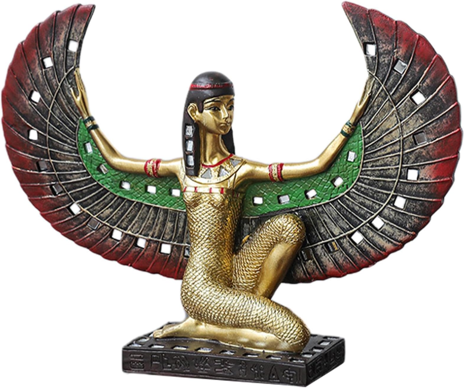 Mummy Sphinx Sculptures – Egyptian Statues and Figurines | Mythology Ornaments | Egyptian Statue | Egyptian Decor | Elegant Household Egyptian Statues | Egyptian Scu