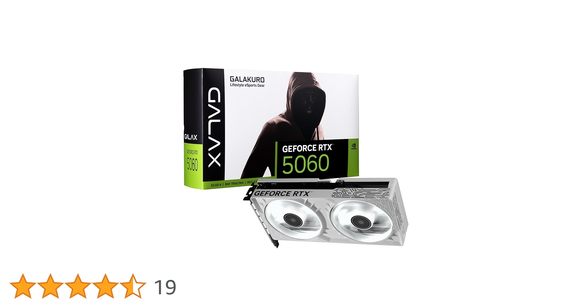 GeForce RTX5060 玄人 玄人志向 GK-RTX5060-E8GB/WHITE/DF | パソコン工房【公式通販】