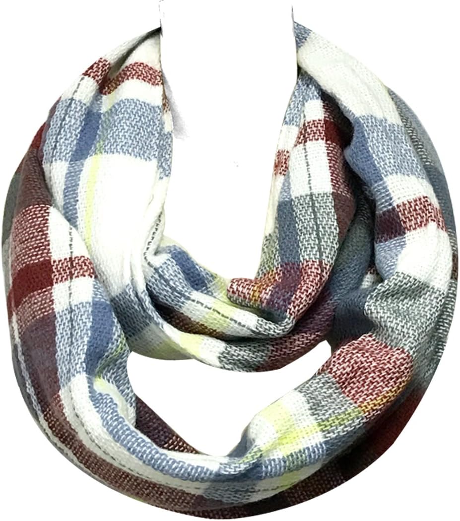 Bowbear Soft Touch Winter Warm Tartan Infinity Scarf - Image 3