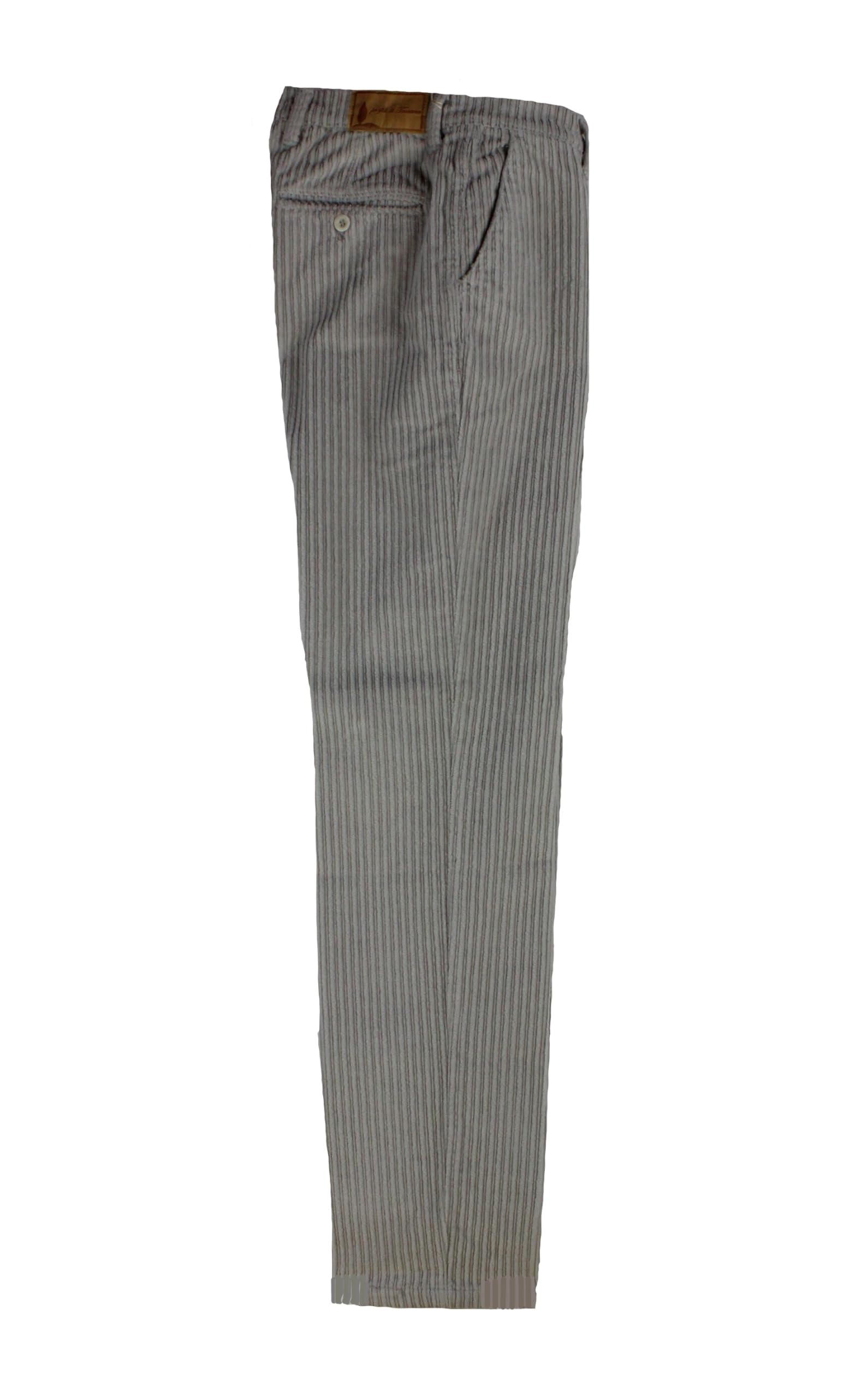 Pantaloni Uomo Classici in Velluto Rocciatore, Pantaloni Chino Uomo Eleganti e Comodi Made in Italy, vestibilità Perfetta con Vita Regolare, Gamba Dritta, 98% Cotone, 2% Elastane