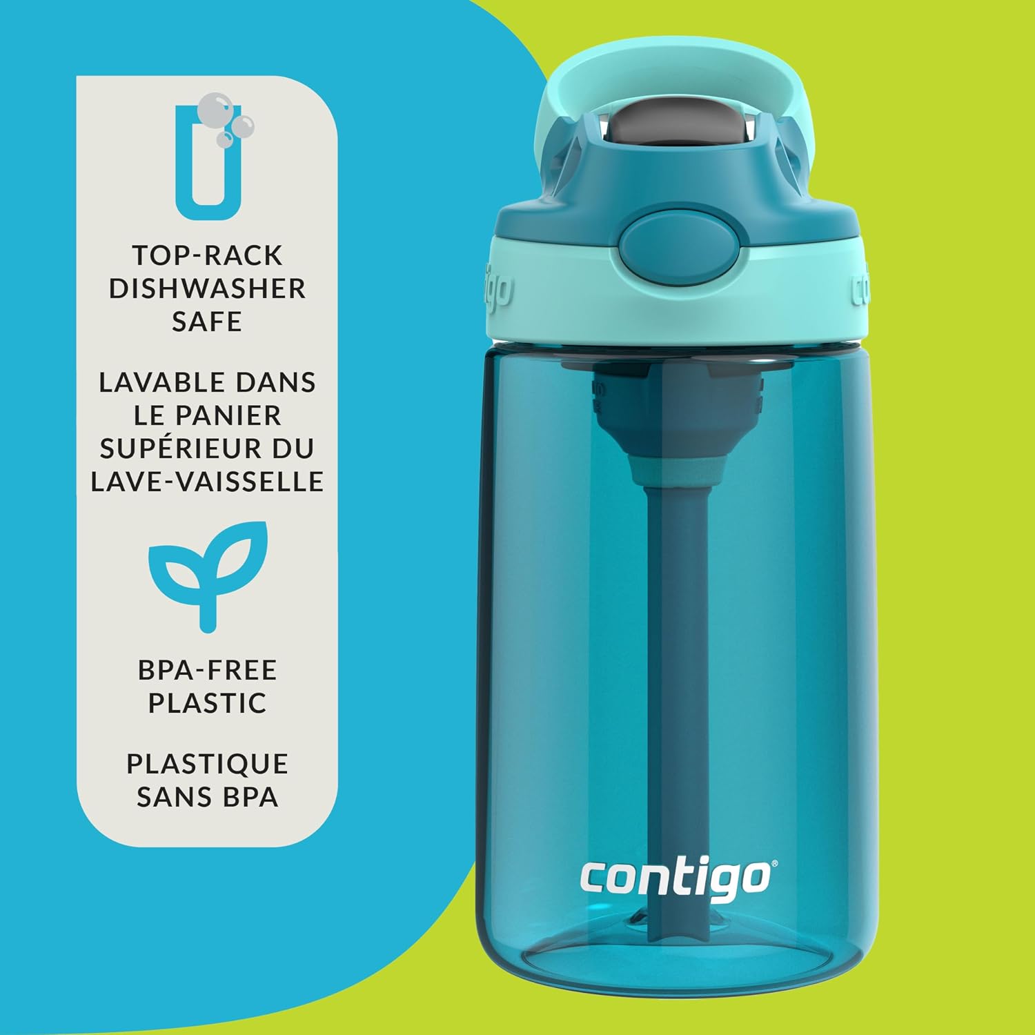 Contigo Kids Aubrey Straw Water Bottle