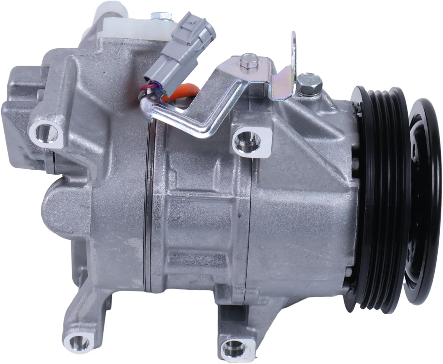 6PK AC Compressor 88310-52321 88310-52551 Compatible with 2005-2010 Toyota Yaris 1.3L for Denso 5SER09C for Yaris Auris Fielder NZE144 NZE141 NZE151 NCP100 NCP105
