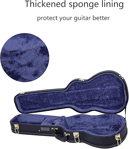 Miniatura 21 de Crossrock Estuche de madera rígida para ukelele tenor, tweed de vinilo (CRW620TUTW)