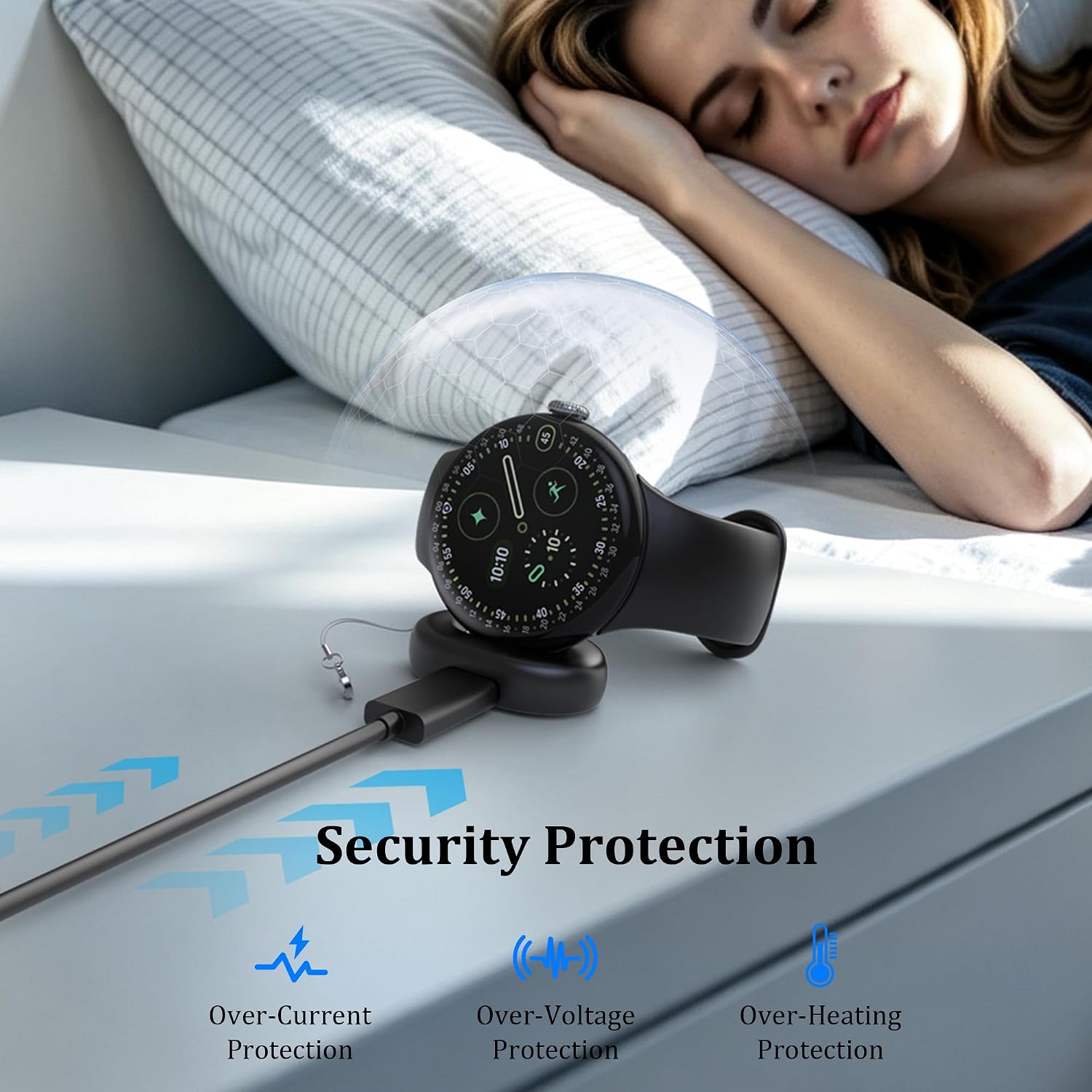 On-The-Go Charger for Pixel Watch 4/5 (41mm & 45mm) image 5