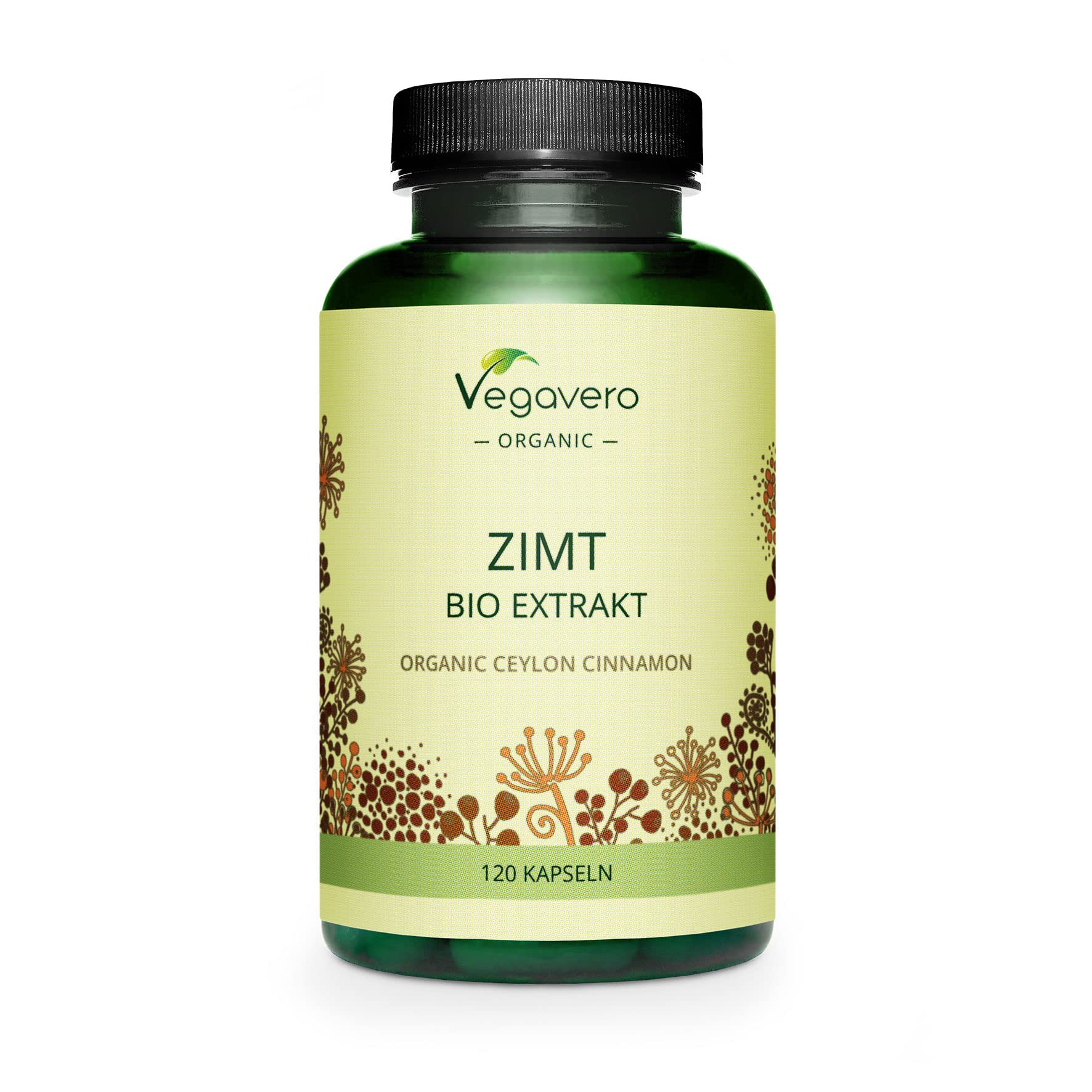 Sponsored Ad – Organic Ceylon Cinnamon | High Strength 2500 mg Per Serving | NO Additives | Extract (5:1) from Madagascar | Lab-Tested, Non-GMO | 120 Capsules | Vegan