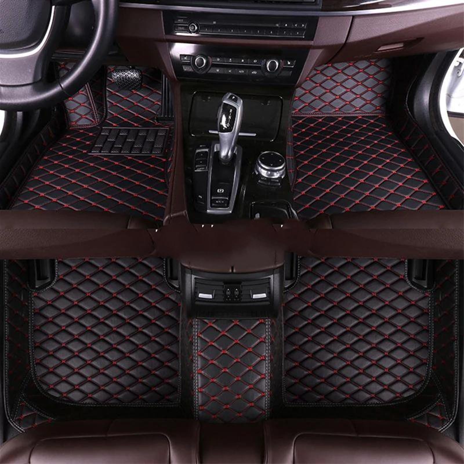 Tapis de Sol Auto BMW X6 E71, Housse Moquette Sur Mesure, Accessoires Intérieurs Coussinet Talon