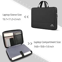 MATEIN 15,6 hüvelyk laptop tok vízálló táska fogantyúval Lenovo HP Acer Dell 5