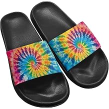 Biyejit Sandals for Women Men Slides Slippers Shower Beach Slide Sandal House Shoes Open Toe Soft Sole Flat Sandals