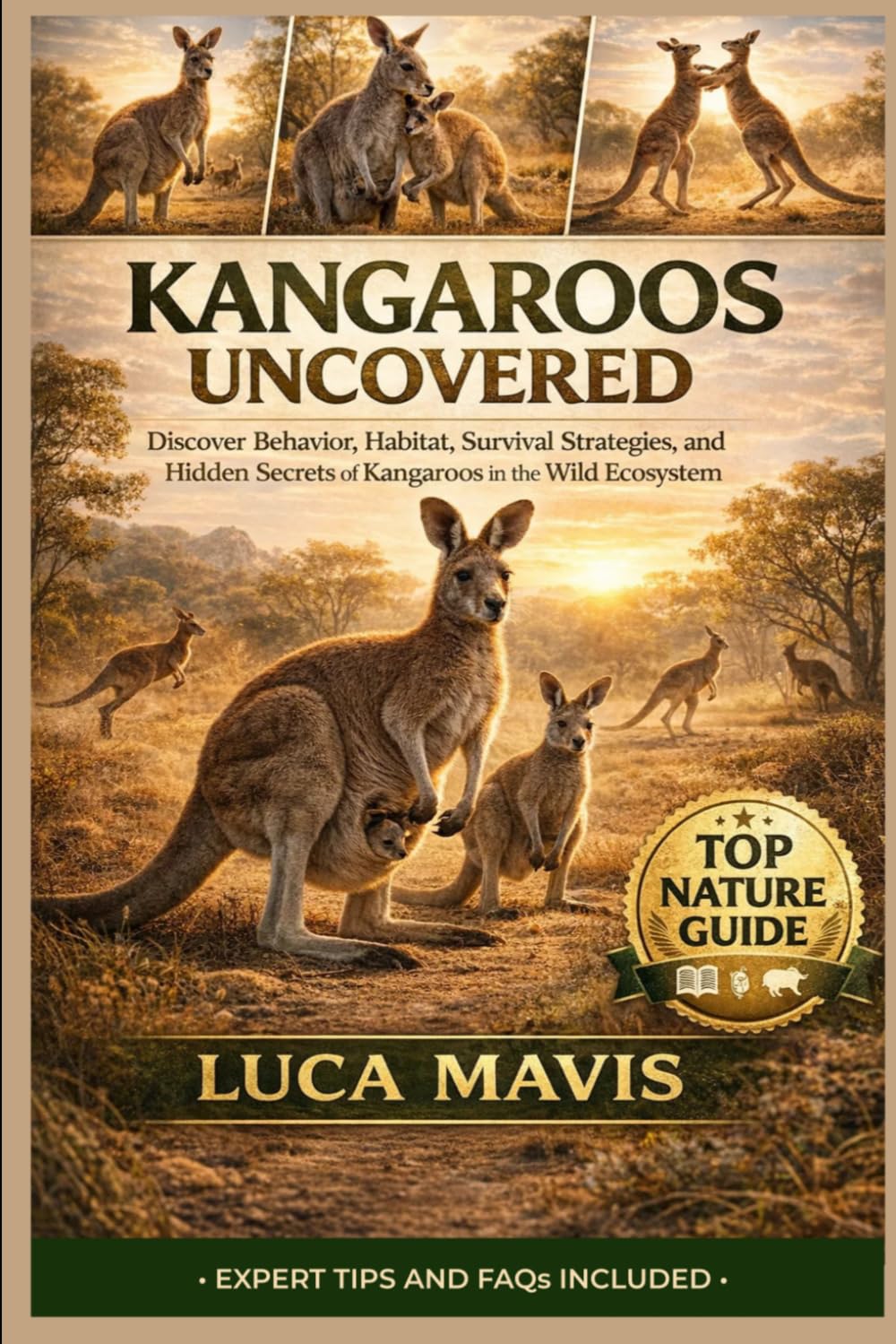 KANGAROOS UNCOVERED: Discover Behavior, Habitat, Survival Strategies, and Hidden Secrets of Kangaroos in the Wild Ecosystem