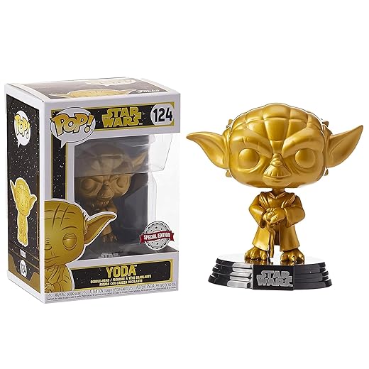 Funko Exclusive Pop Star Wars: Yoda (Gold Metallic)