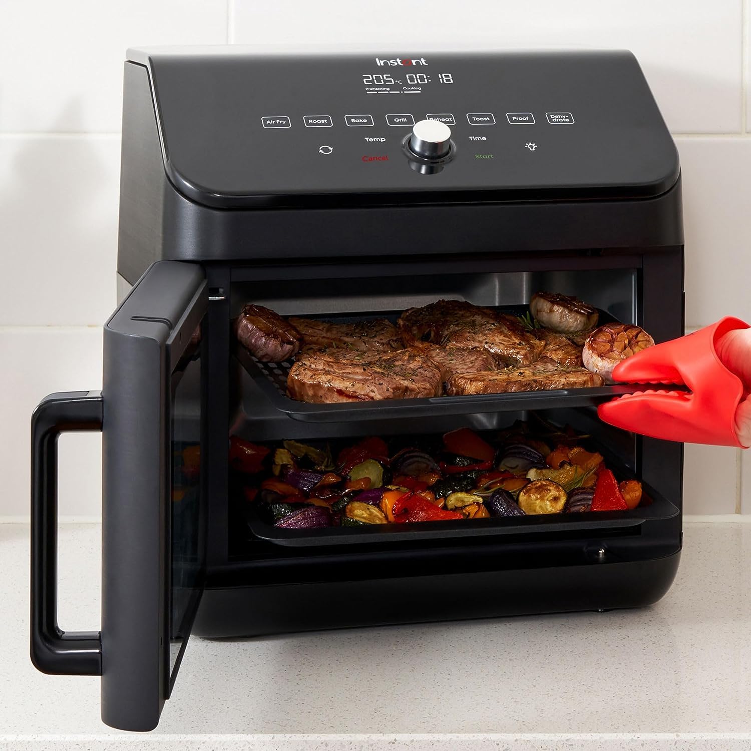 Instant Pot Vortex Plus Xl Frytkownica Beztłuszczowa, Czarny, 13 l