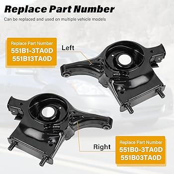 Rear Left & Right Side Lower Suspension Control Arm