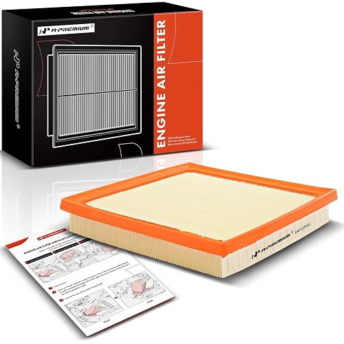 A-Premium Engine Air Filter Compatible with Subaru Model - Forester, Outback, Impreza, Crosstrek, Legacy, Ascent, WRX, Flexible Panel, Replace# 16546AA16A