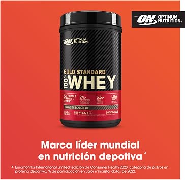 Optimum Nutrition Gold Standard 100% Whey Protein Powder, 620g